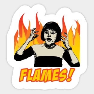 Flames! Sticker